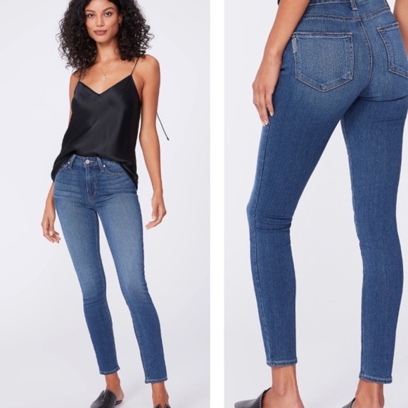Paige Womens Dark Wash Skinny Jeans Size 28 - Picture 1 of 8